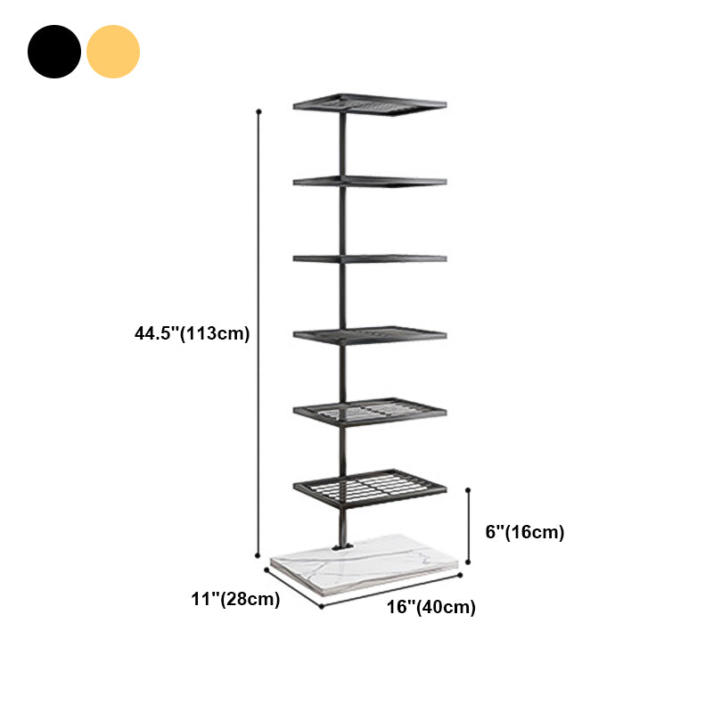 Contemporary Style Bookshelf Invisible Open Back Bookcase for Home and Office