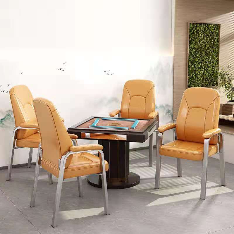 High Back Office Chair Fixed Armchair with Sponge/Latex Seat