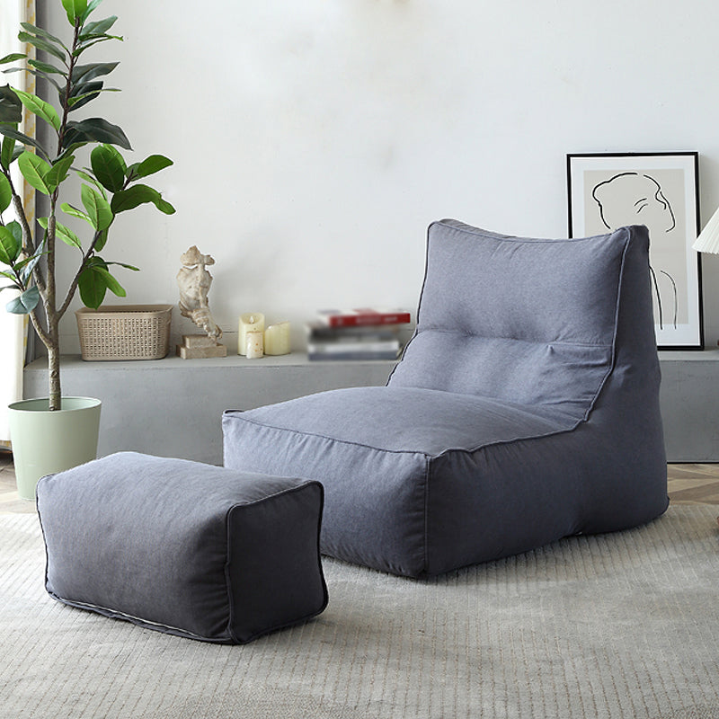 PU Leather Armless Chair 26.37" L x 39.37" W x 28.34" H Accent Chair for Living Room