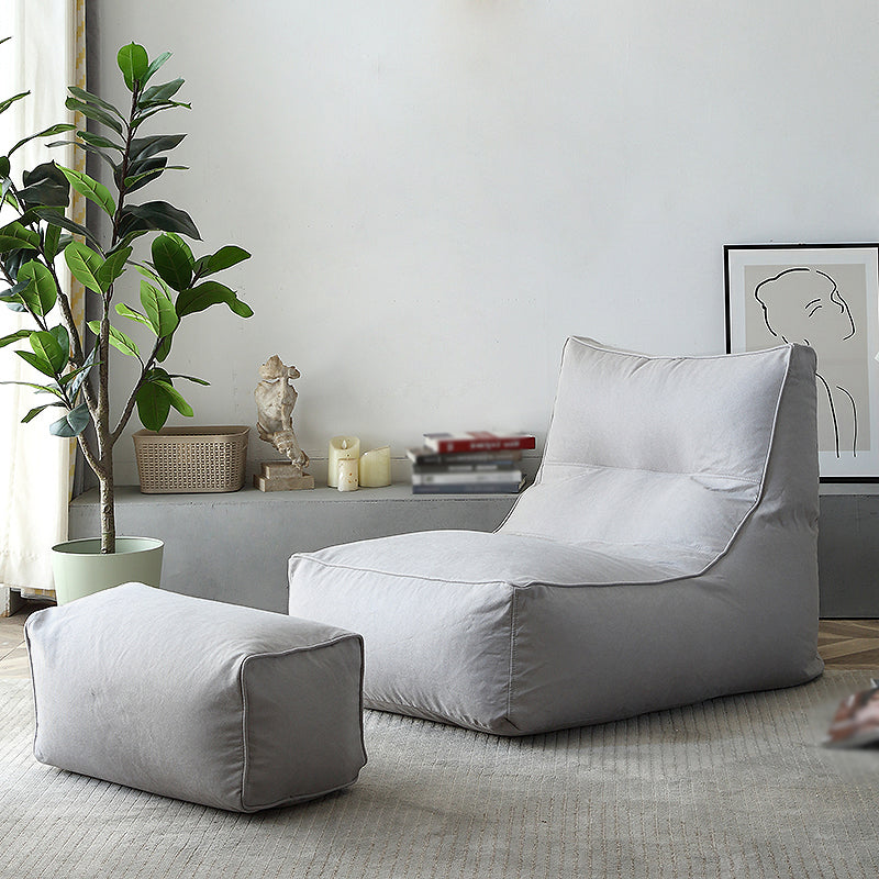 PU Leather Armless Chair 26.37" L x 39.37" W x 28.34" H Accent Chair for Living Room