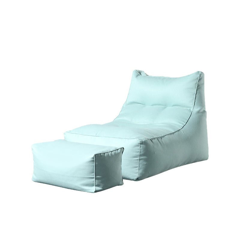 PU Leather Armless Chair 26.37" L x 39.37" W x 28.34" H Accent Chair for Living Room