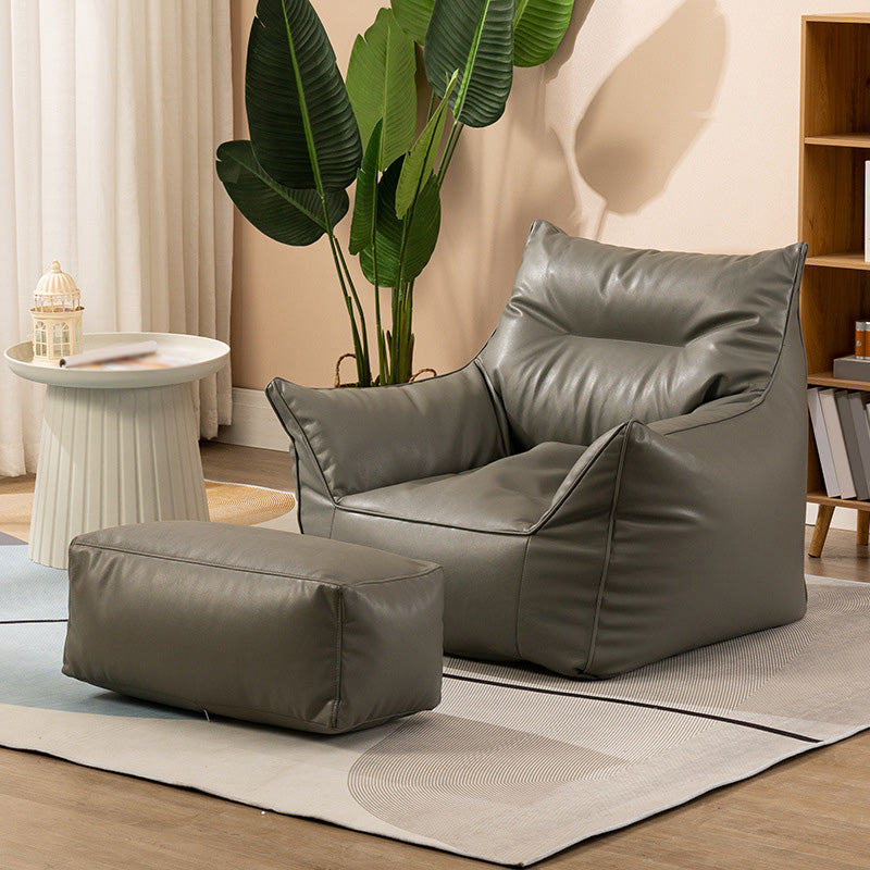 Faux Leather Chair 31.4" L x 31.4" W x 31.4" H Arms Included Chair