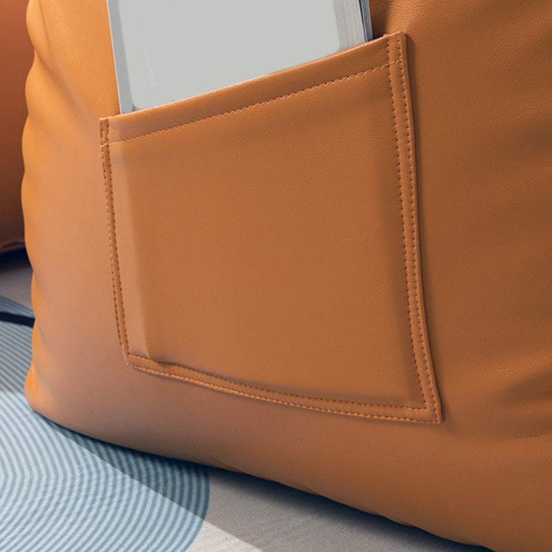 Faux Leather Chair 31.4" L x 31.4" W x 31.4" H Arms Included Chair