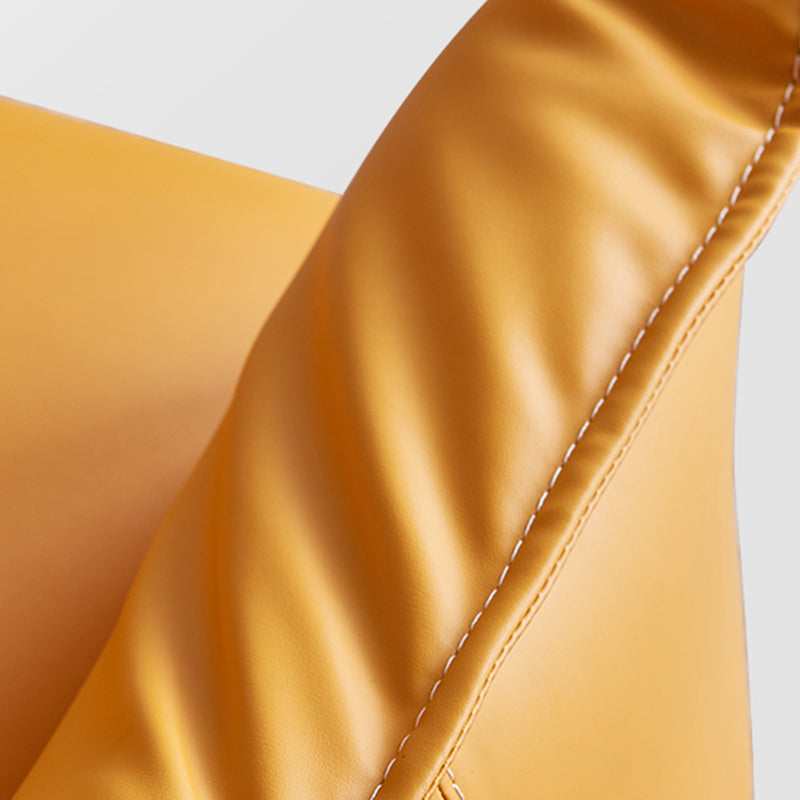 33.86"L x 33.06"W x 30.71"H Modern Tight Back Flared Arms Barrel Chair