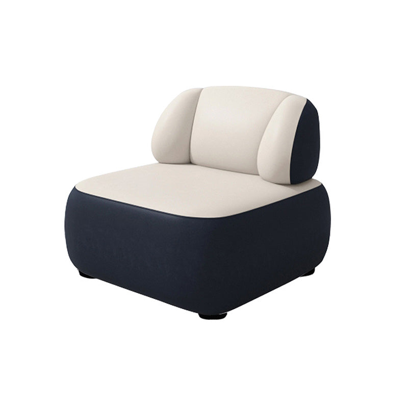 Fixed Back Armless with Fabric Seat Fabric Bedroom Patchwork Accent Chair