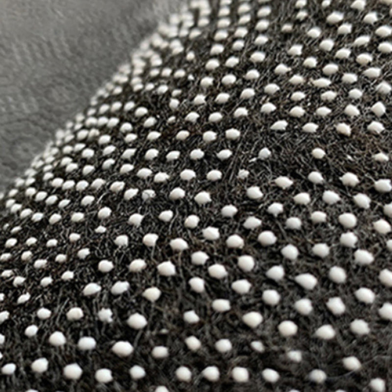 Brown Simple Rug Polyester Pattern Indoor Rug Stain Resistant Rug for Living Room