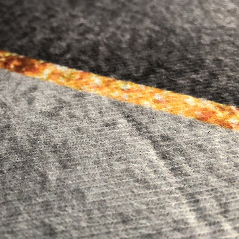 Beige Casual Rug Polyester Color Block Rug Stain Resistant Rug for Living Room