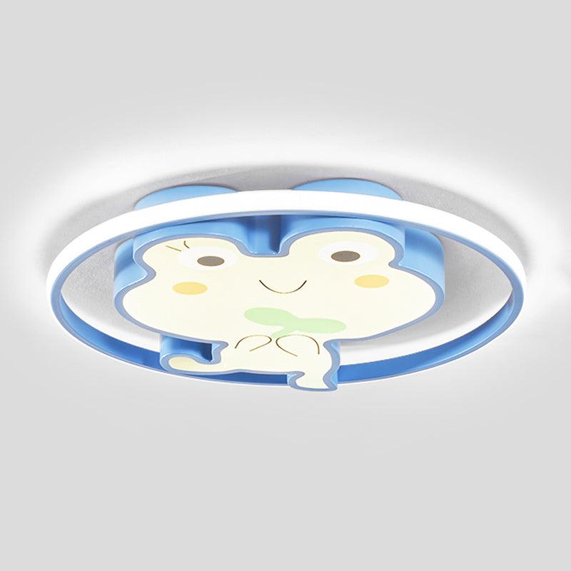 Unique Shape Ceiling Fixtures Kids Style Metal Ceiling Mounted Lights