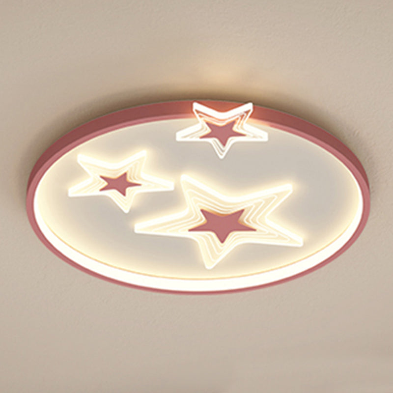 Unique Shape Ceiling Fixtures Kids Style Metal Ceiling Light Fixtures