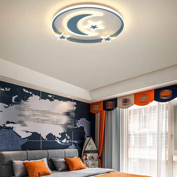 Unique Shape Ceiling Fixtures Kids Style Metal Ceiling Light Fixtures