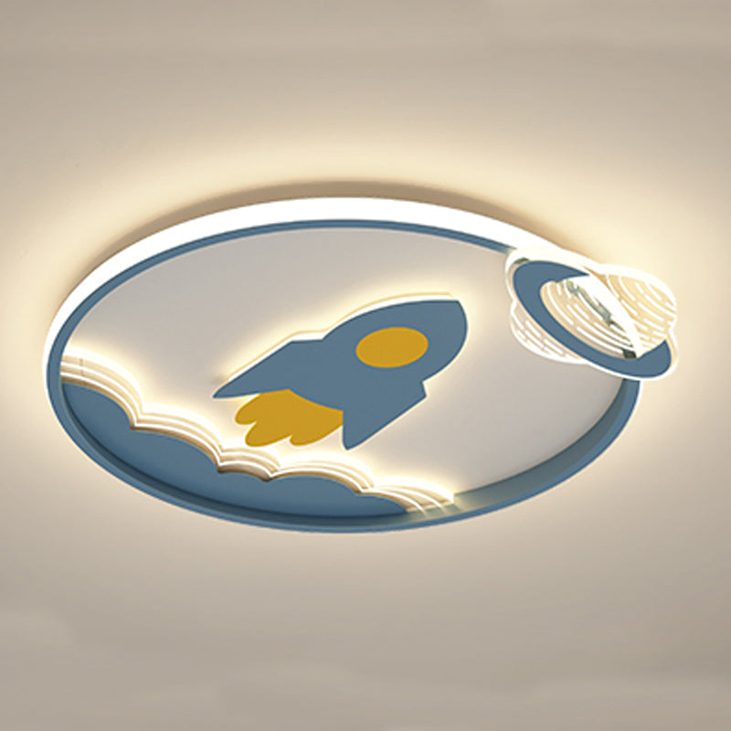 Unique Shape Ceiling Fixtures Kids Style Metal Ceiling Light Fixtures