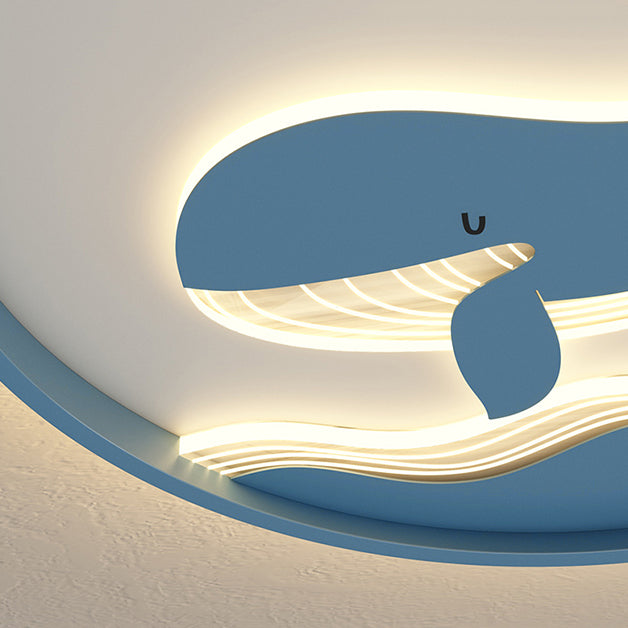 Unique Shape Ceiling Fixtures Kids Style Metal Ceiling Light Fixtures