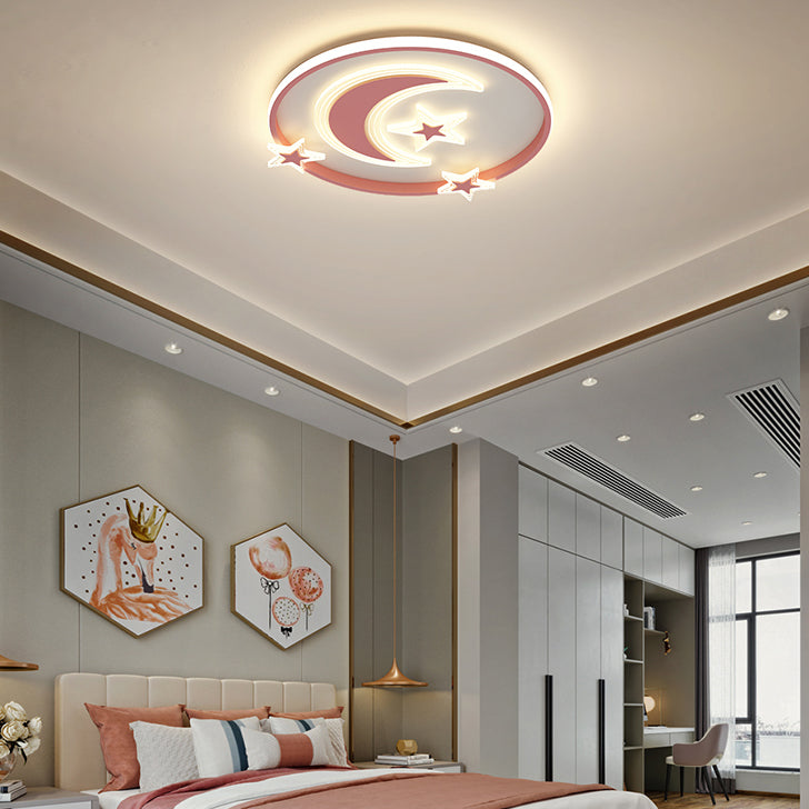 Unique Shape Ceiling Fixtures Kids Style Metal Ceiling Light Fixtures