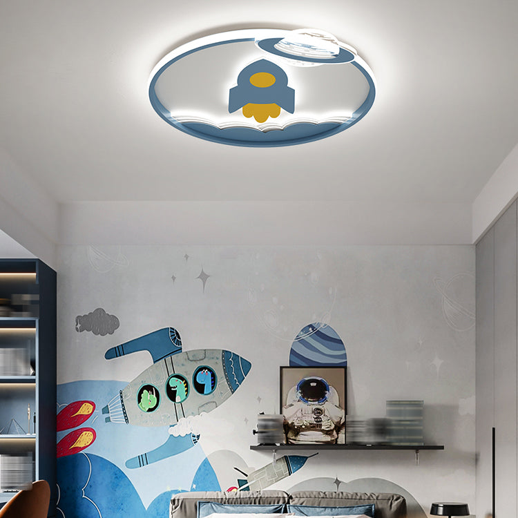 Unique Shape Ceiling Fixtures Kids Style Metal Ceiling Light Fixtures
