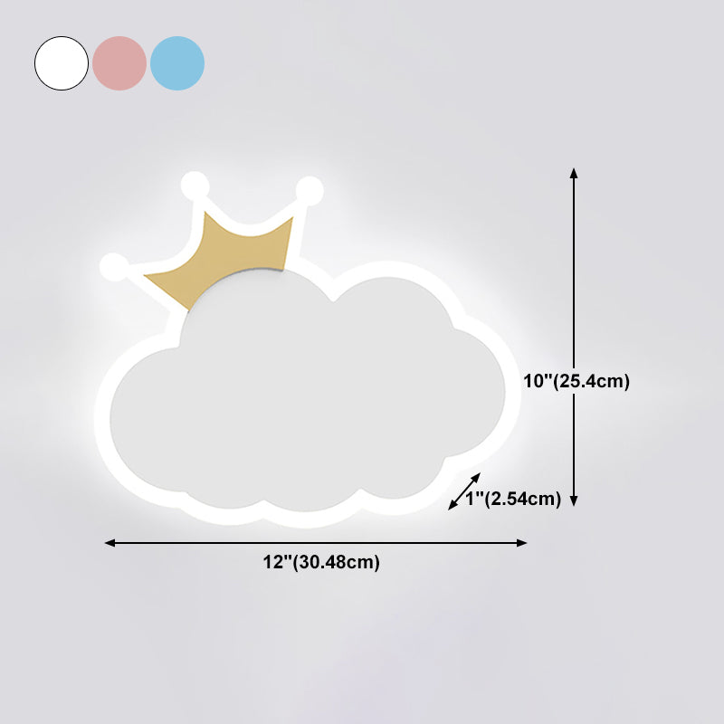 Wall Mount Light Fixture Nordic-Style Metal Kids Bedroom Wall Mount Light