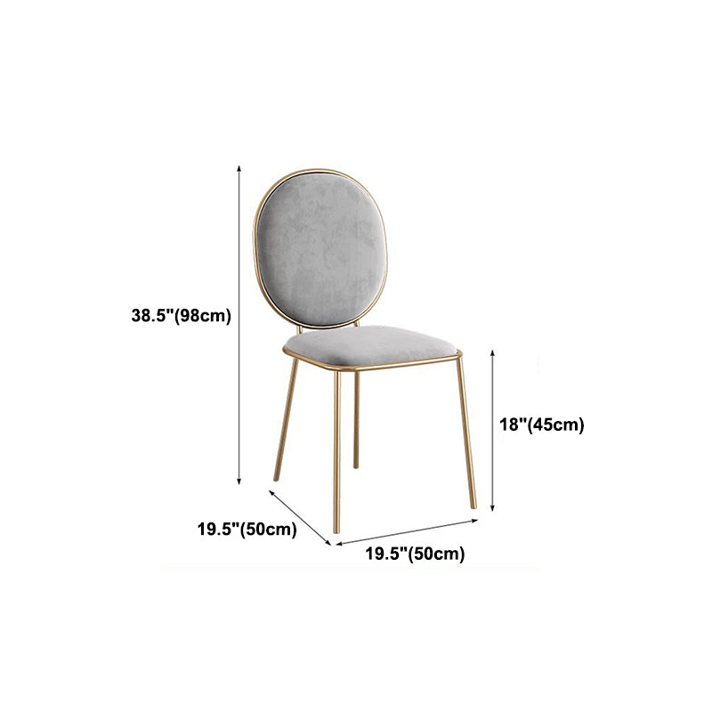 Glam Rectangle Dining Table Set 1/2/5 Pieces Dinette Set with White Sintered Stone Top