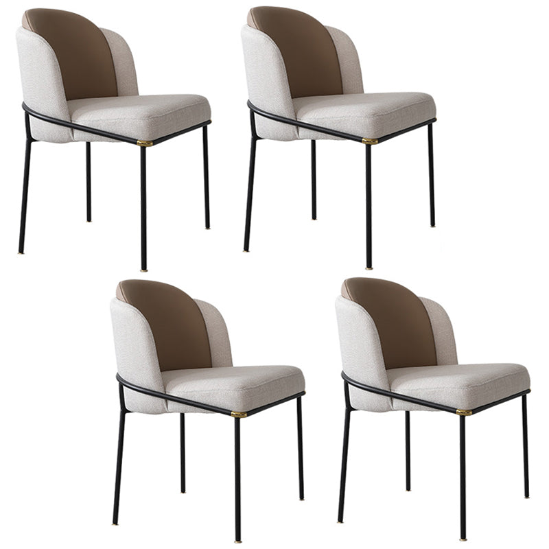 Modern Round Dinette Set 1/4/5/7 Pieces Sintered Stone Dining Table Set with Turntable