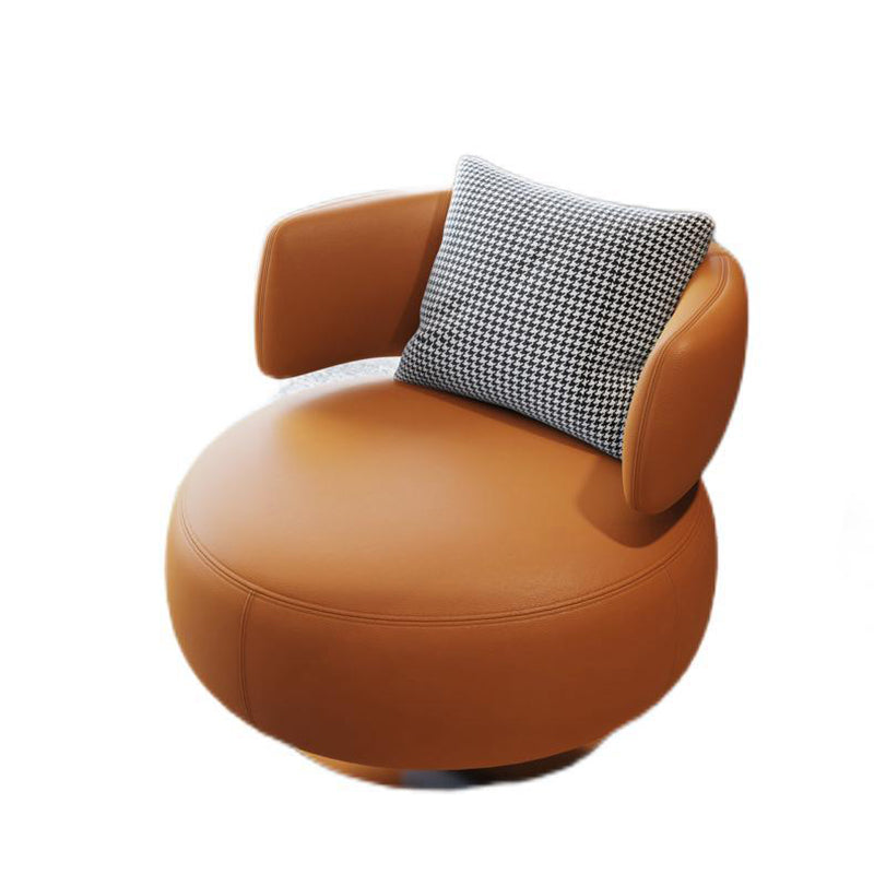 Contemporary Swivel Accent Chair Armless Lounge Chair with Cushion 33"L x 26"W x 28.5"H