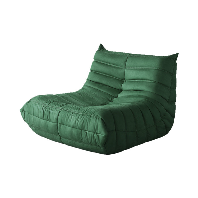 Tight Back Armless Chair Microfiber/ Suede Wear-Resistant Accent Chair