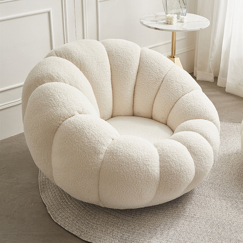 Lazy Sofa Lamb Cashmere Tatami Single Balcony Household Net Red Leisure Chair Pumpkin Sofa