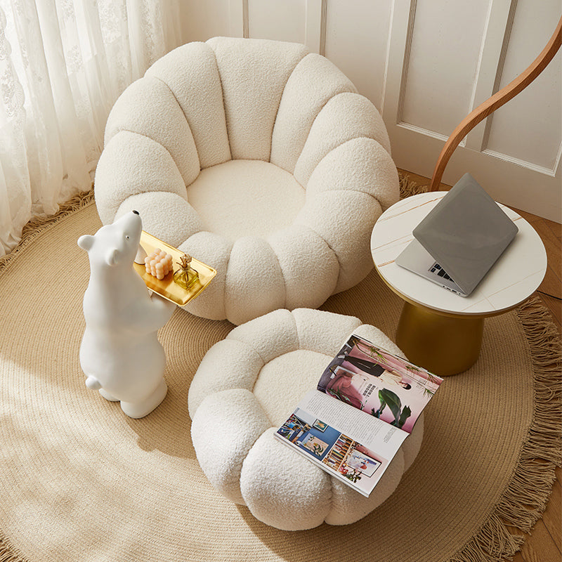 Lazy Sofa Lamb Cashmere Tatami Single Balcony Household Net Red Leisure Chair Pumpkin Sofa