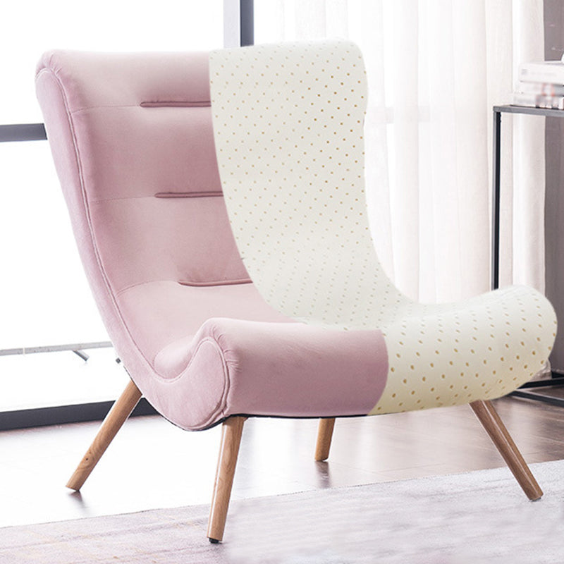 Upholstered Armless Accent Chair Living Room Sleeper Sofa Chair in 40"L x 32"W x 29.5"H