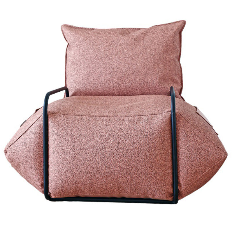 Faux Leather Chair with Square Arms and Storage Chair for Living Room