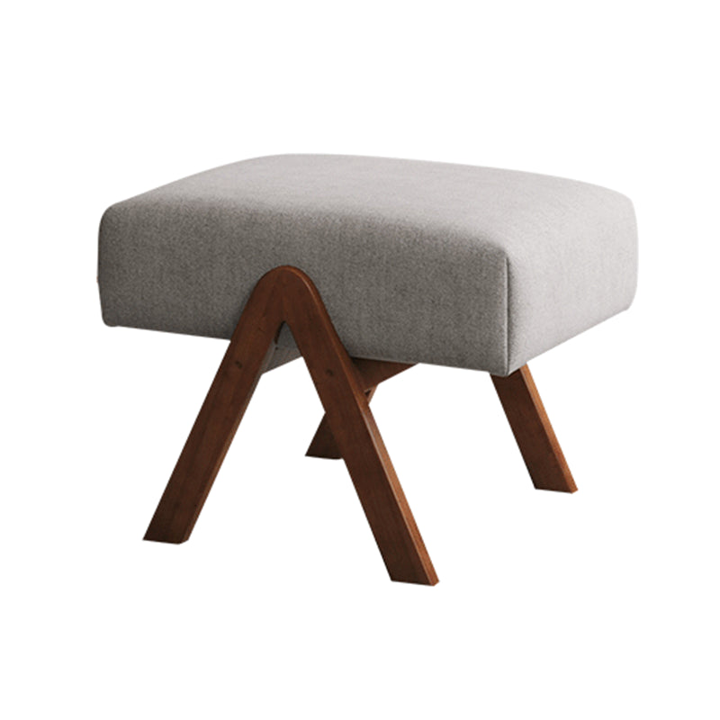 25.59"Wide Accent Chair Cotton Blend Lounge Chair with Sled Base