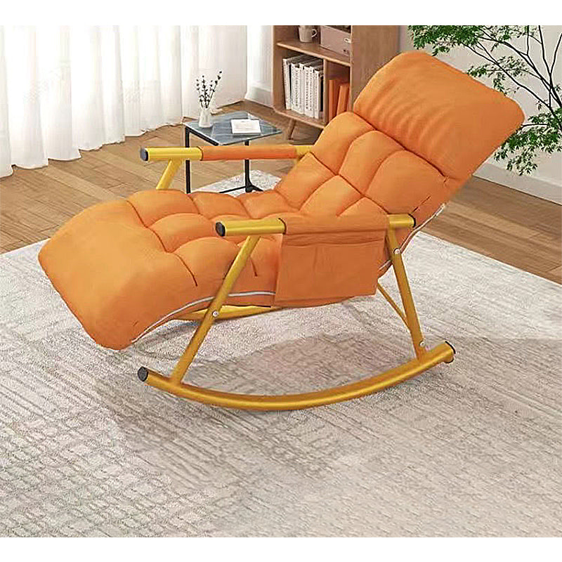 23.62"L x 37.8"W x 32.68"H Modern Sewn Pillow Back Track Arms Parsons Chair