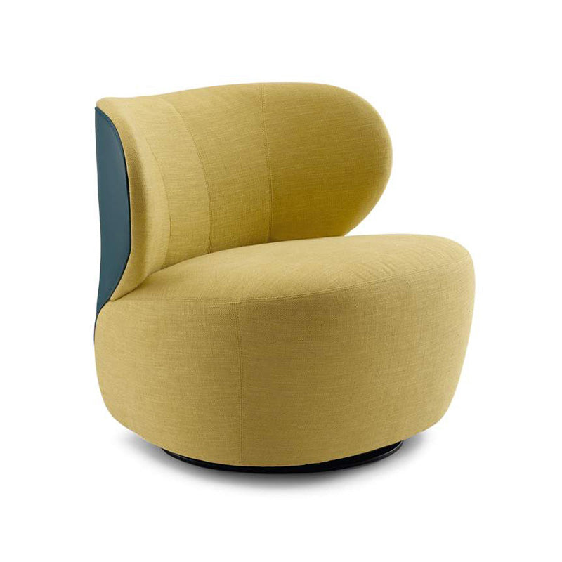 Bedroom Cotton Armless with Fabric Seat Fixed Back Accent Room Chair