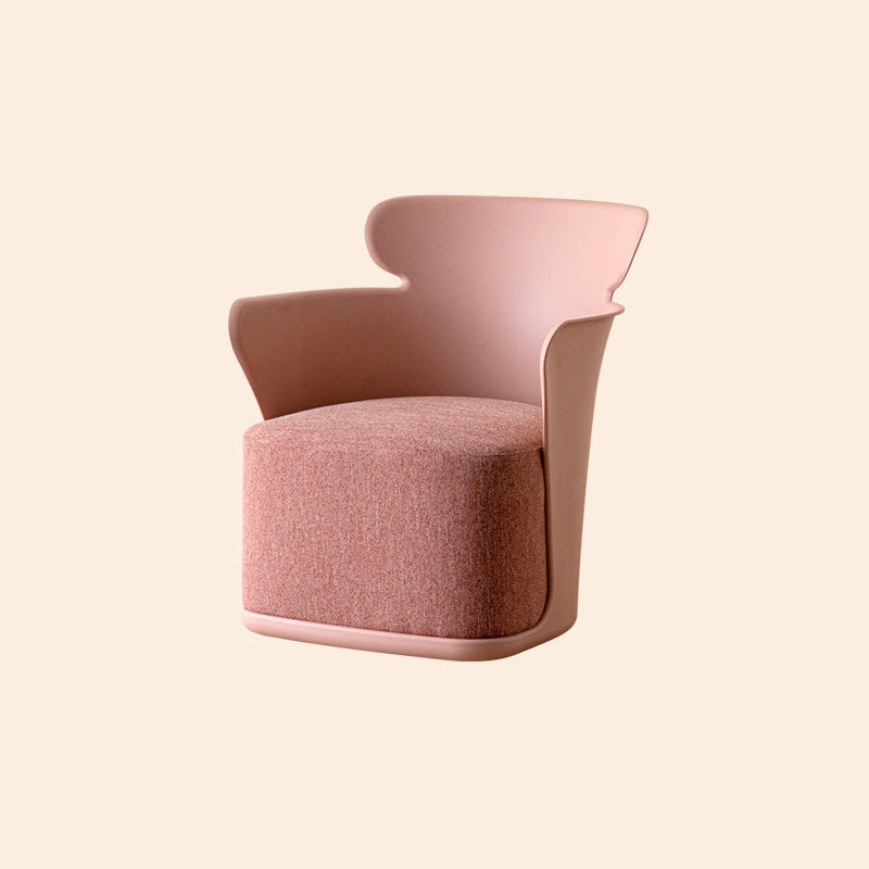 Arms Included Chair 27.5" L x 23.6" W x 29.9" H Linen Chair for Living Room