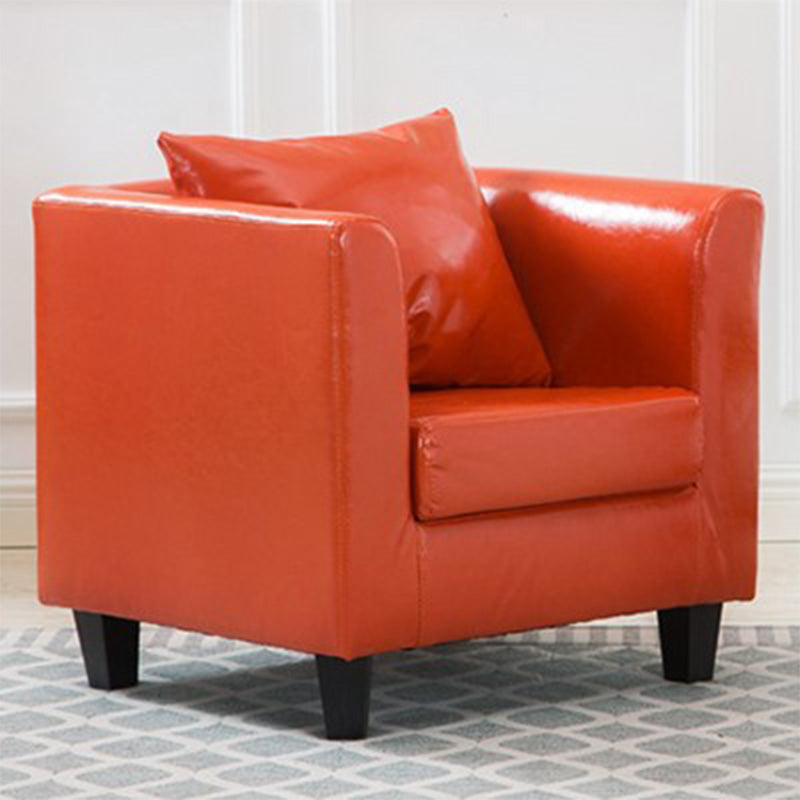 Arms Included Chair 25.5" L x 24"W x 23.6"H Linen Chair for Living Room