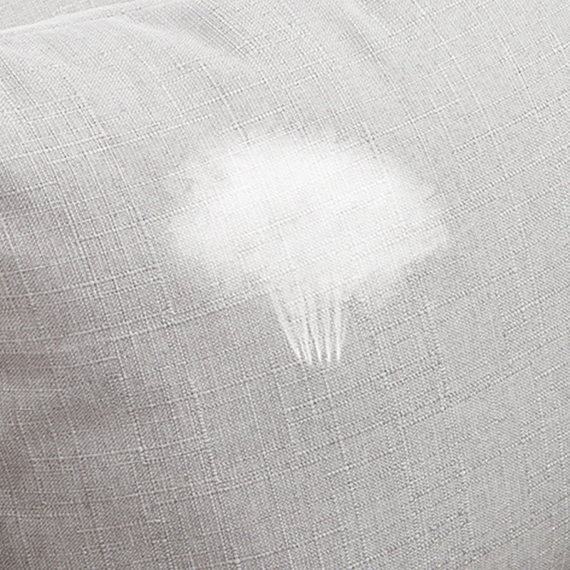 Arms Included Chair 25.5" L x 24"W x 23.6"H Linen Chair for Living Room