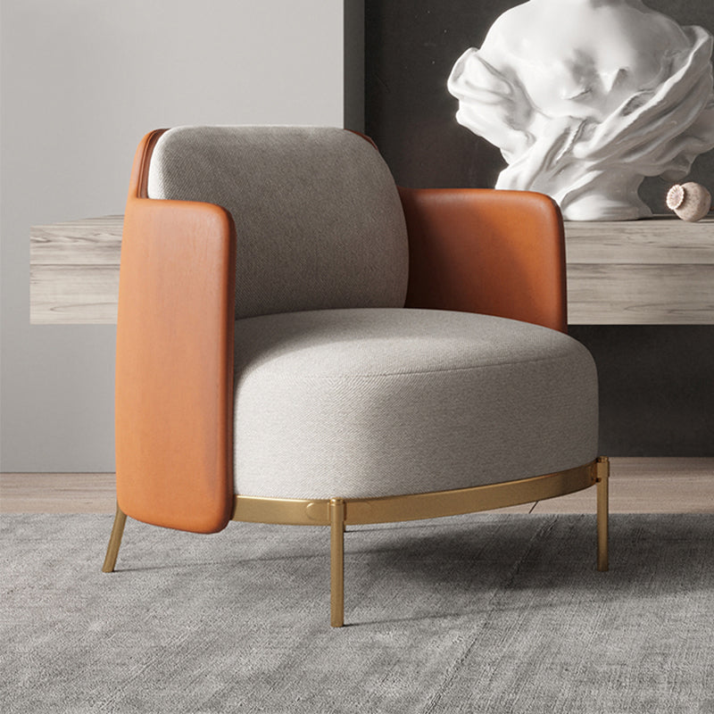 Barrel Chair 29.92" L x 29.52" W x 29.13" H Arms Included Barrel Accent Chair