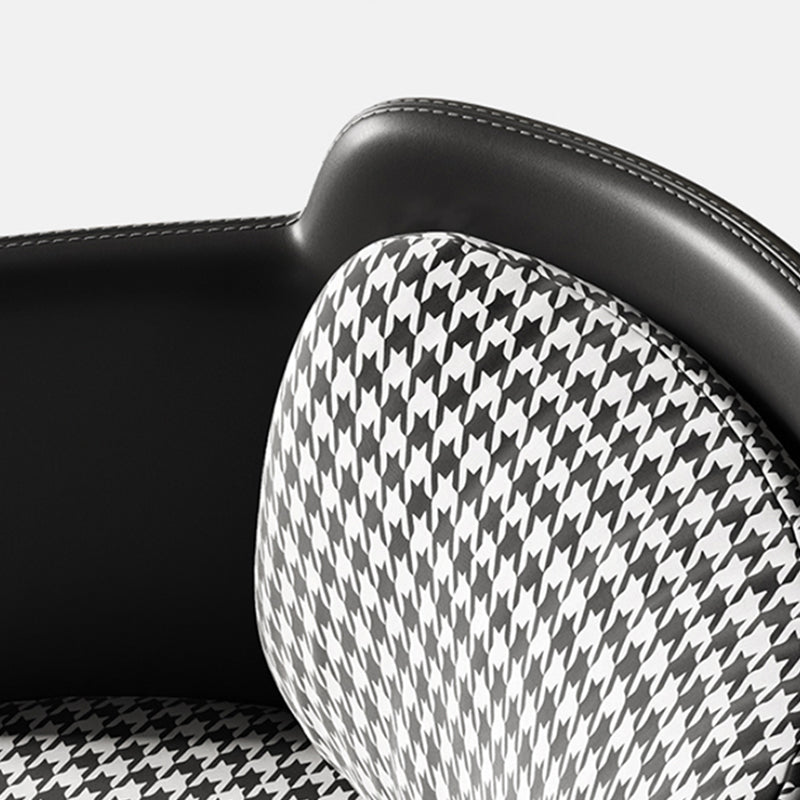 Barrel Chair 29.92" L x 29.52" W x 29.13" H Arms Included Barrel Accent Chair