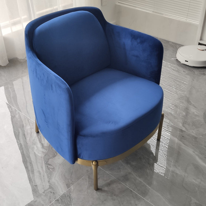 Barrel Chair 29.92" L x 29.52" W x 29.13" H Arms Included Barrel Accent Chair