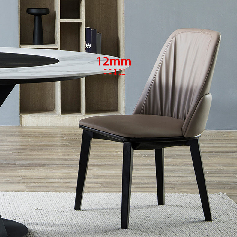 Modern Style Sintered Stone Dining Round Table Set 1/4/5/7/9 Pieces Dining Set