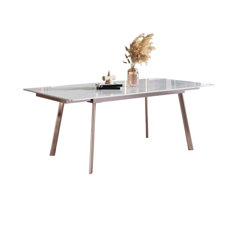 Nordic Glam Sintered Stone Dining Table Set 1/2/5/7 Pieces Dining Set
