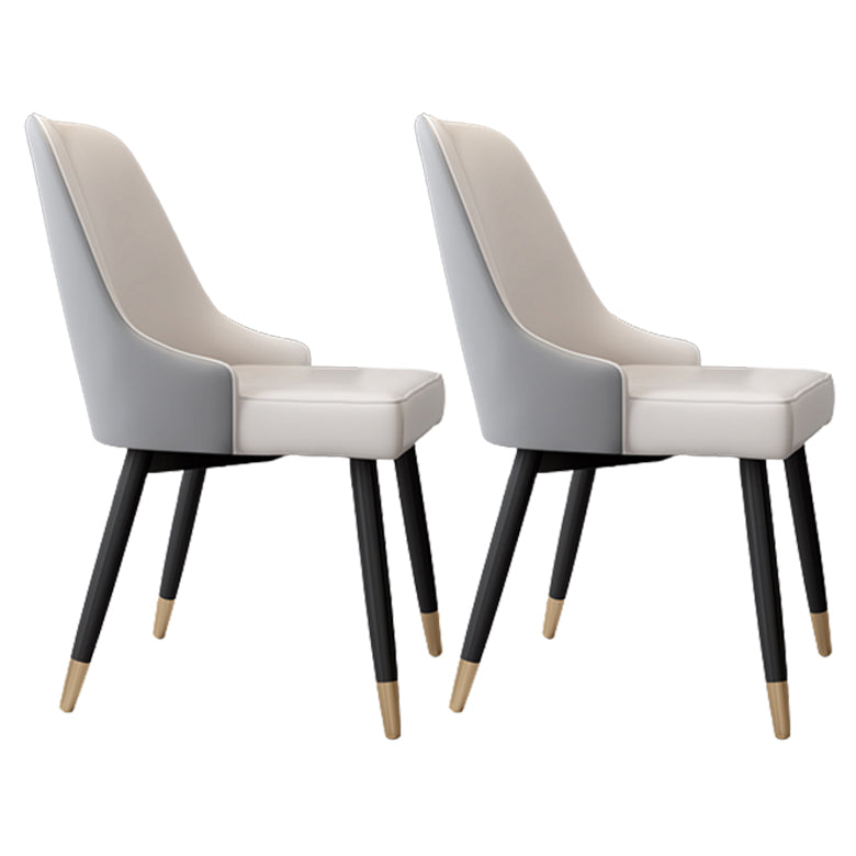 Contemporary Parsons Dining Chair Upholstered Side Chair for Dining Room