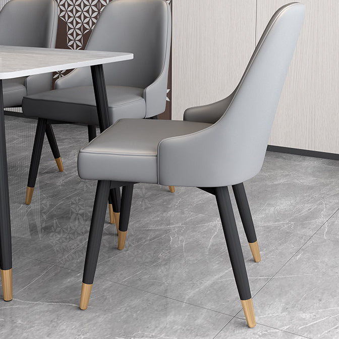 Contemporary Parsons Dining Chair Upholstered Side Chair for Dining Room