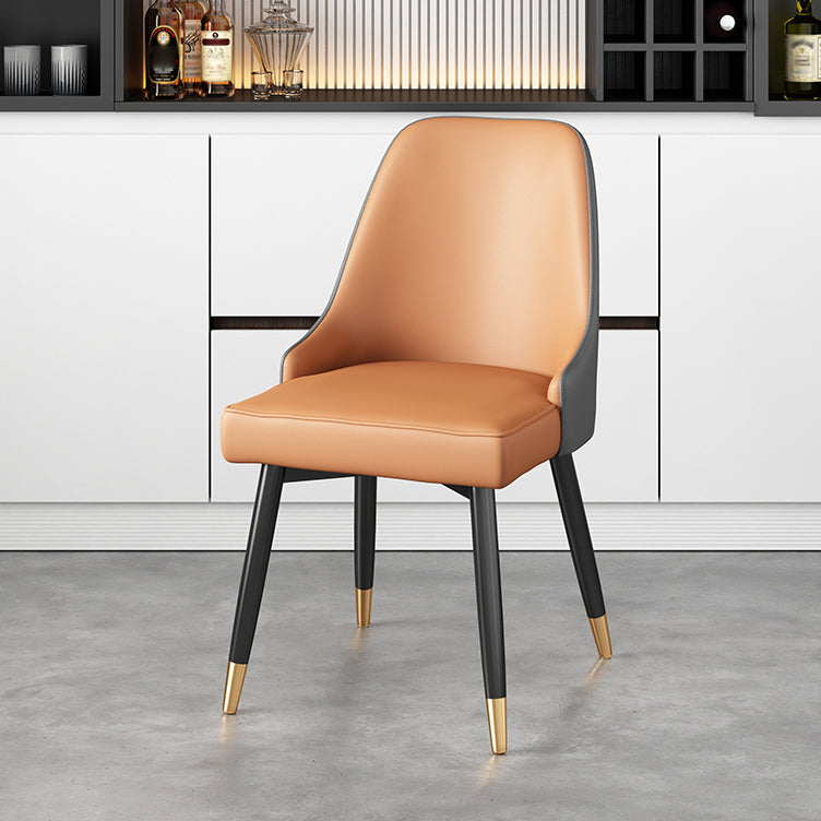 Contemporary Parsons Dining Chair Upholstered Side Chair for Dining Room