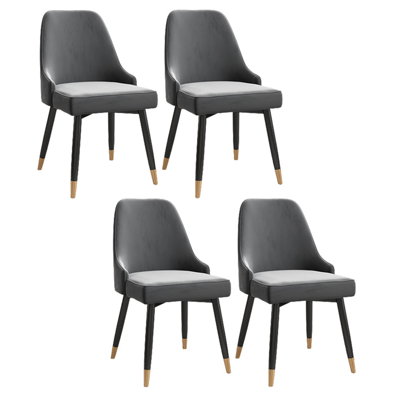 Contemporary Parsons Dining Chair Upholstered Side Chair for Dining Room