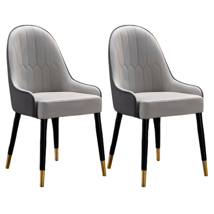 Solid Wood Modern Home Dining Chair Matte Finish Parsons Side Chair