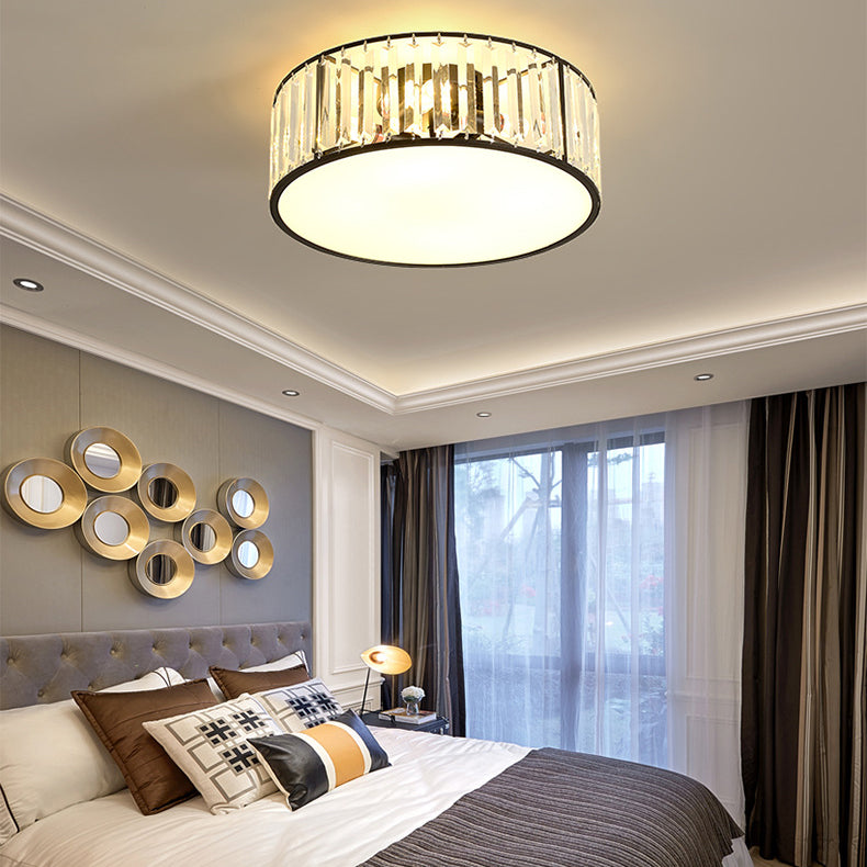 Multi Light Ceiling Lamp Modern Style Crystal Ceiling Lighting for Living Room