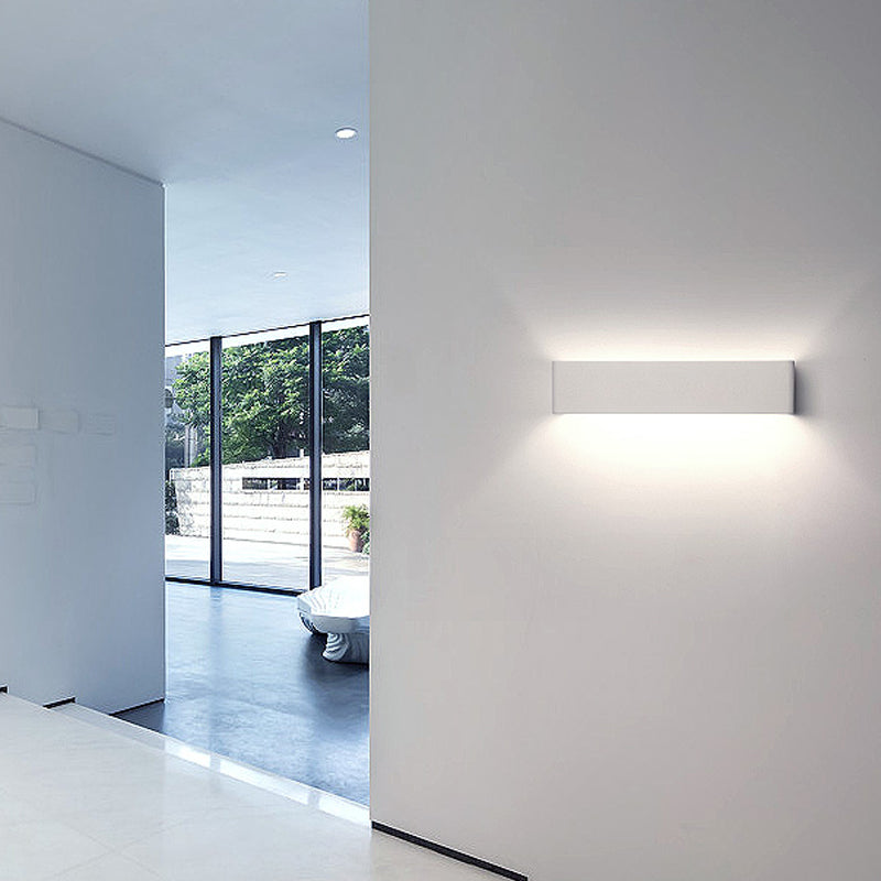 Metal Square Shape Wall Light Modern Style Multi Lights Wall Mounted Light Fixture