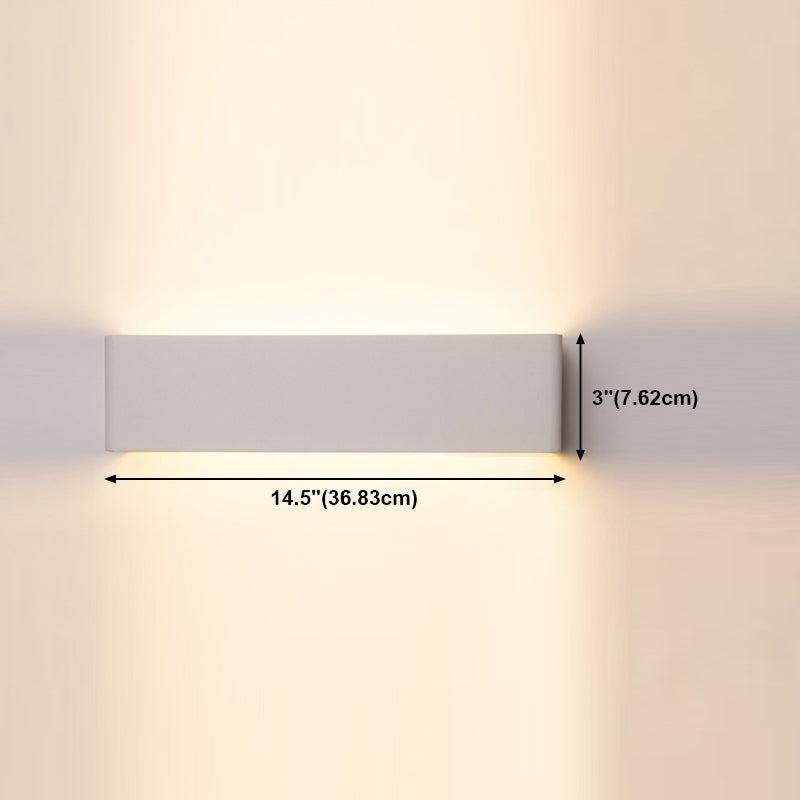 Metal Square Shape Wall Light Modern Style Multi Lights Wall Mounted Light Fixture