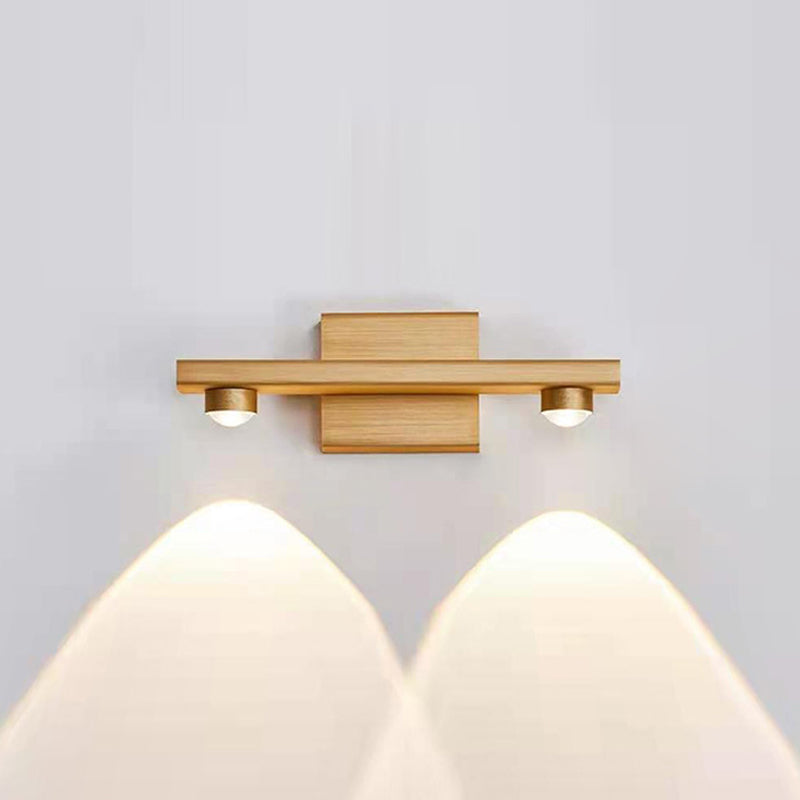 Aluminum Linear Wall Light Fixture Postmodern LED Up Down Wall Sconce