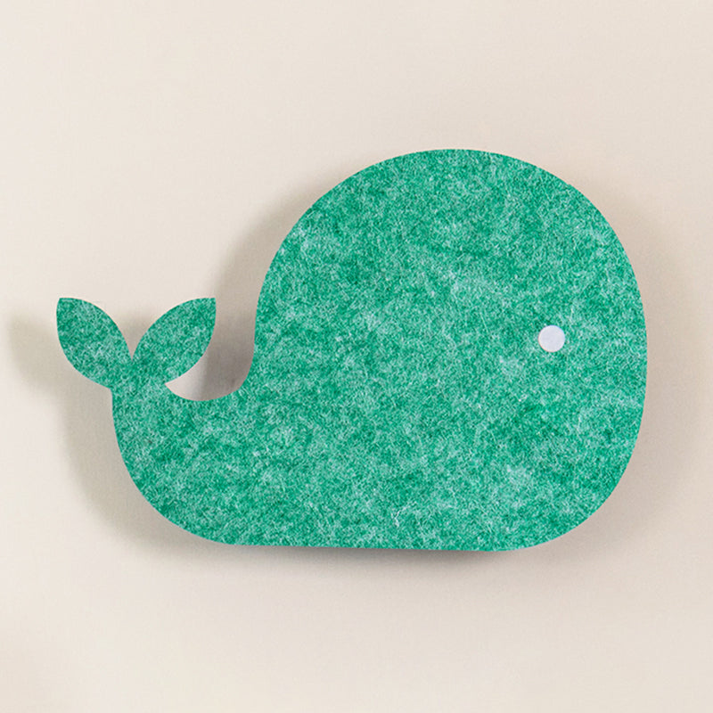 Cartoon Animal LED Sconce Lamp Polyester Children's Bedroom Wall Light Fixture