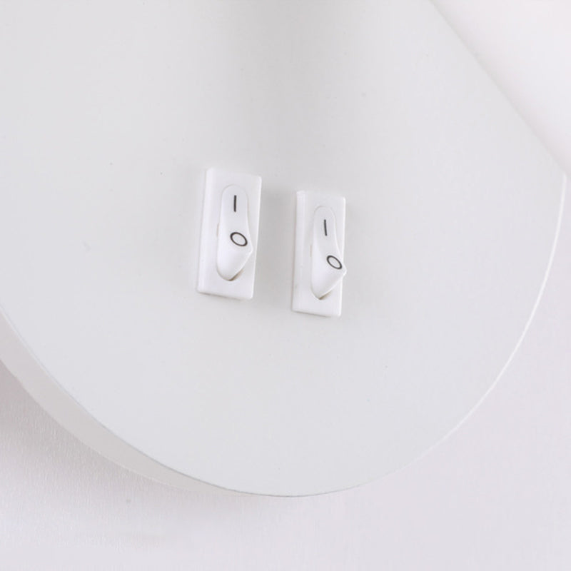 Nordic Style Metal Wall Light Geometry Reading Rotatable LED Wall Lamp for Bedroom