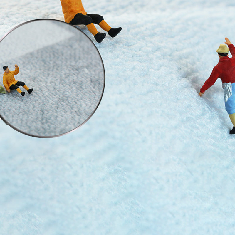 Grey Modern Rug Polyester Striola Area Rug Stain Resistant Rug for Living Room